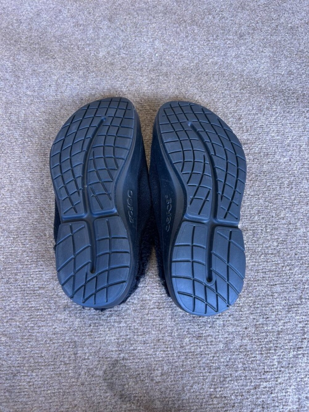 OOFOS Black Clog Recovery Shoes Men’s 11.5 EU 44.5 Like New - Picture 4 of 5
